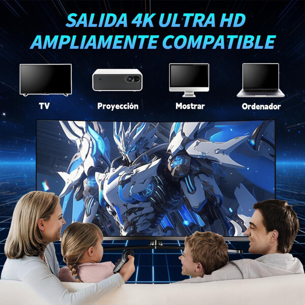 Consola De Juegos G11 Pro Con 2 Controles CONSOLA GBOX G11 PRO GAMEBOX GAMEPAD