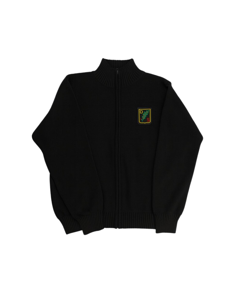 Campera Tejida Colegio Alemán - Negro 