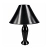 Lampara Columna Negra Q271060-1 25/41 cms Lampara Columna Negra Q271060-1 25/41 cms