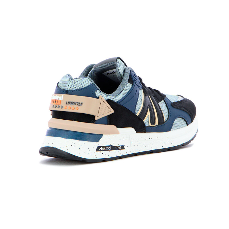 Austral Champion Lifestyle Ushuaia Teen - Negro/gris Negro-gris