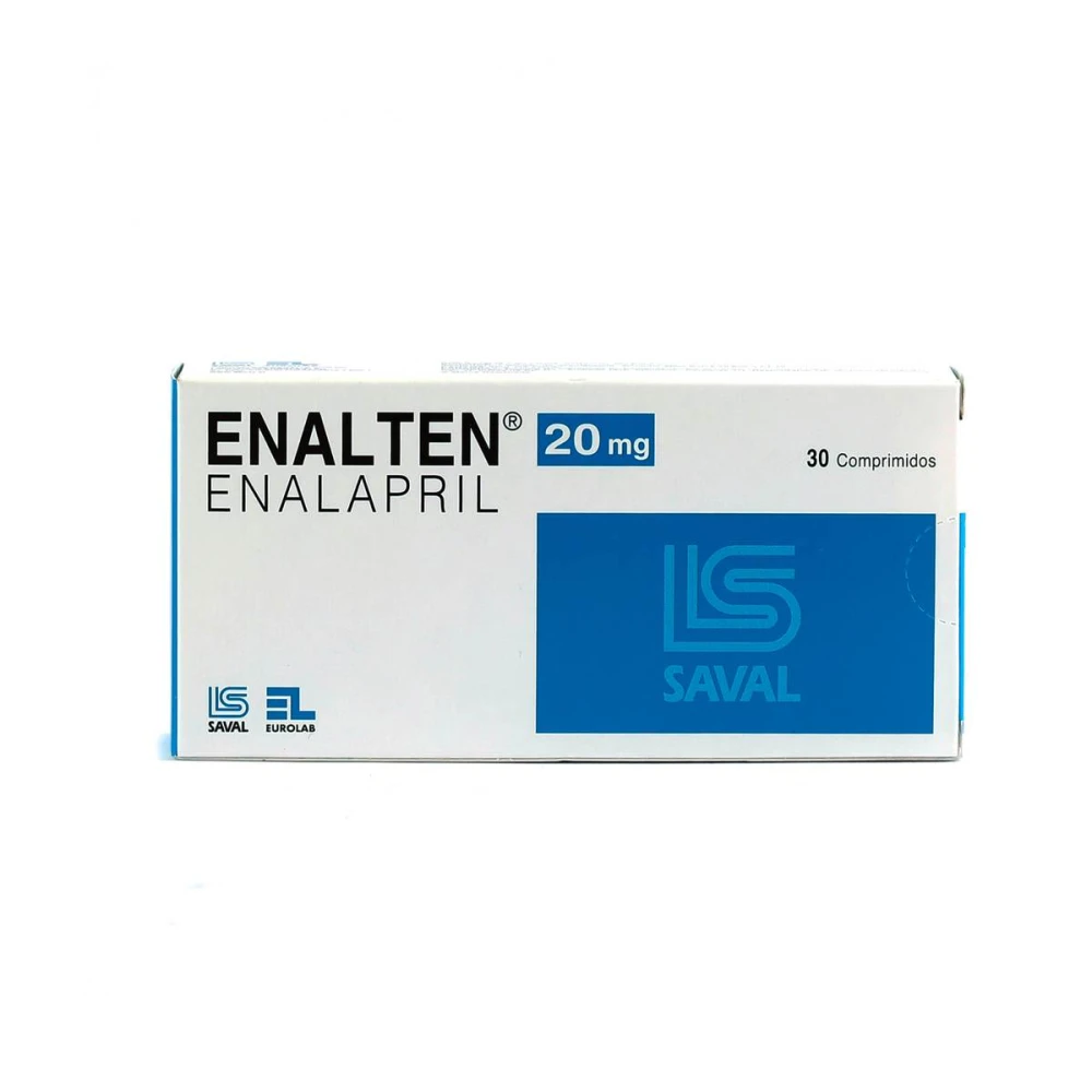 ENALTEN 20 MG. CJ X 30 COMPRIMIDOS