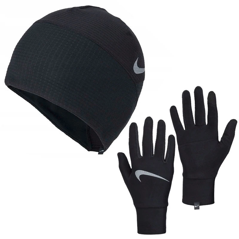 Guantes Nike Essential Hat And Glove Set Unisex Negro
