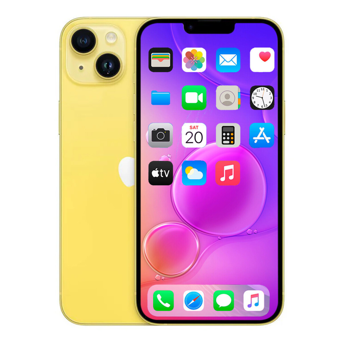 Iphone 14+ 6/128 Gb 5g - AMARILLO 