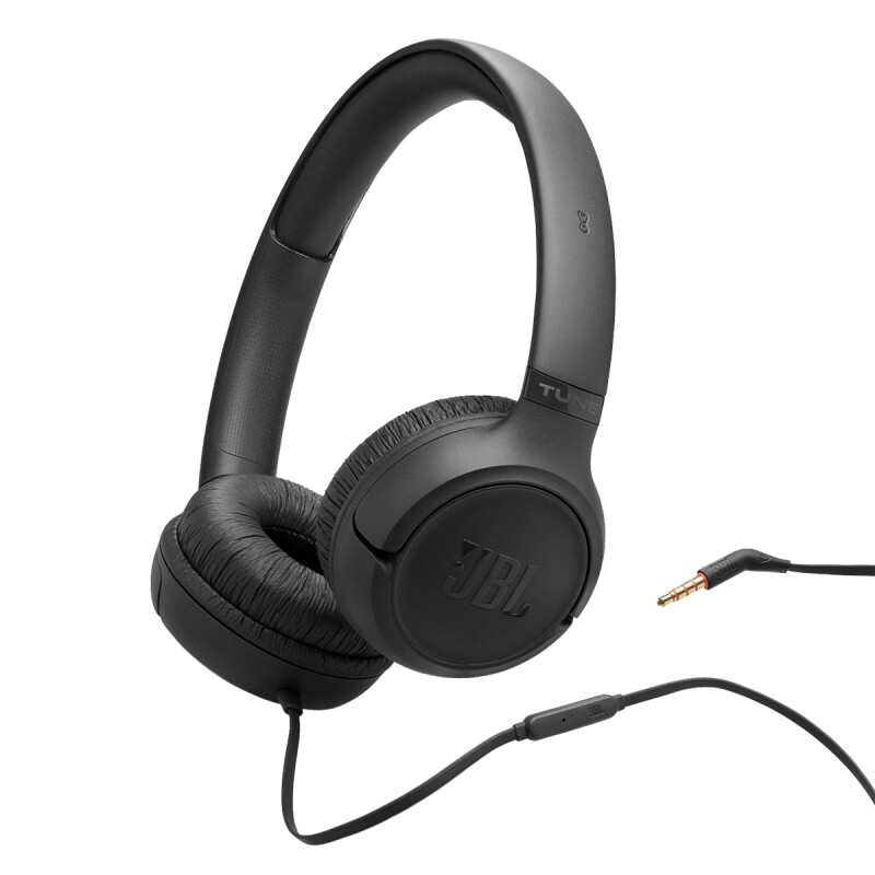 Auriculares JBL TUNE 530 Negro con Micrófono Auriculares JBL TUNE 530 Negro con Micrófono