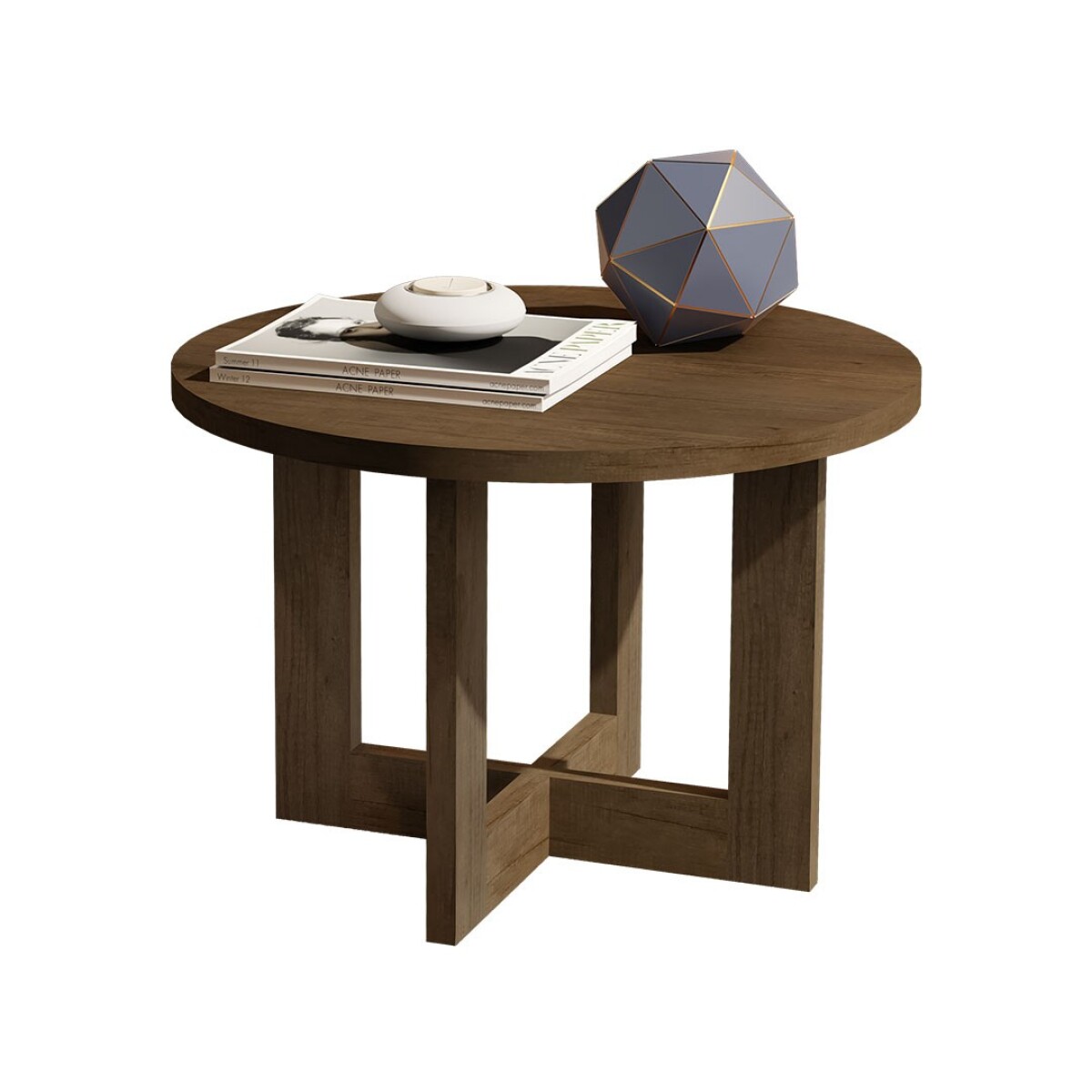 MESA DE CENTRO LUA 60CM CANELA 