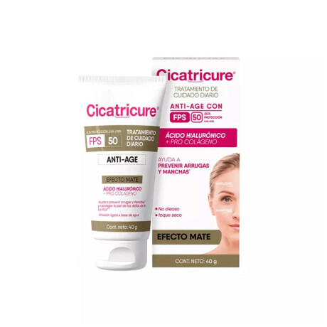 Crema Cicatricure Antiedad Fps 50 40 Gr