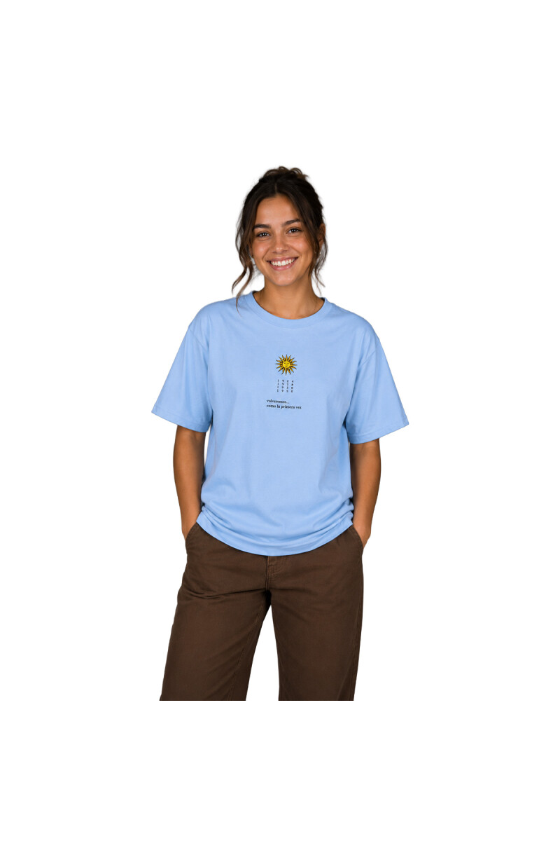 REMERA URUGUAY VOLVEREMOS CELESTE L REMERA URUGUAY VOLVEREMOS CELESTE L