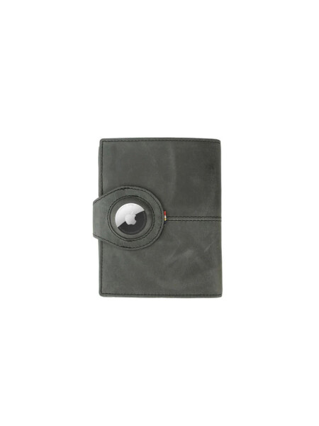 WALLET PASSPORT HOLDER CARBON BLACK