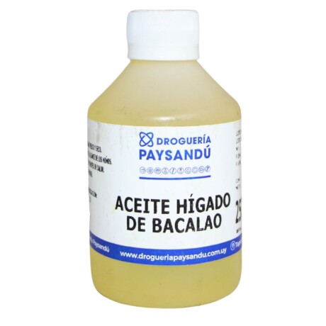 Aceite de Hígado de Bacalao 250 mL