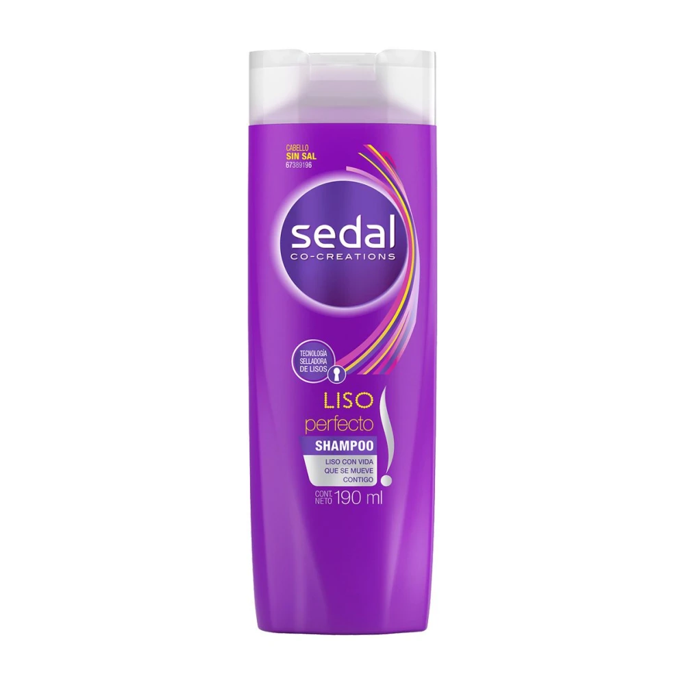 SEDAL SHAMPO LISO PERF PAQ12 UNID. X 190