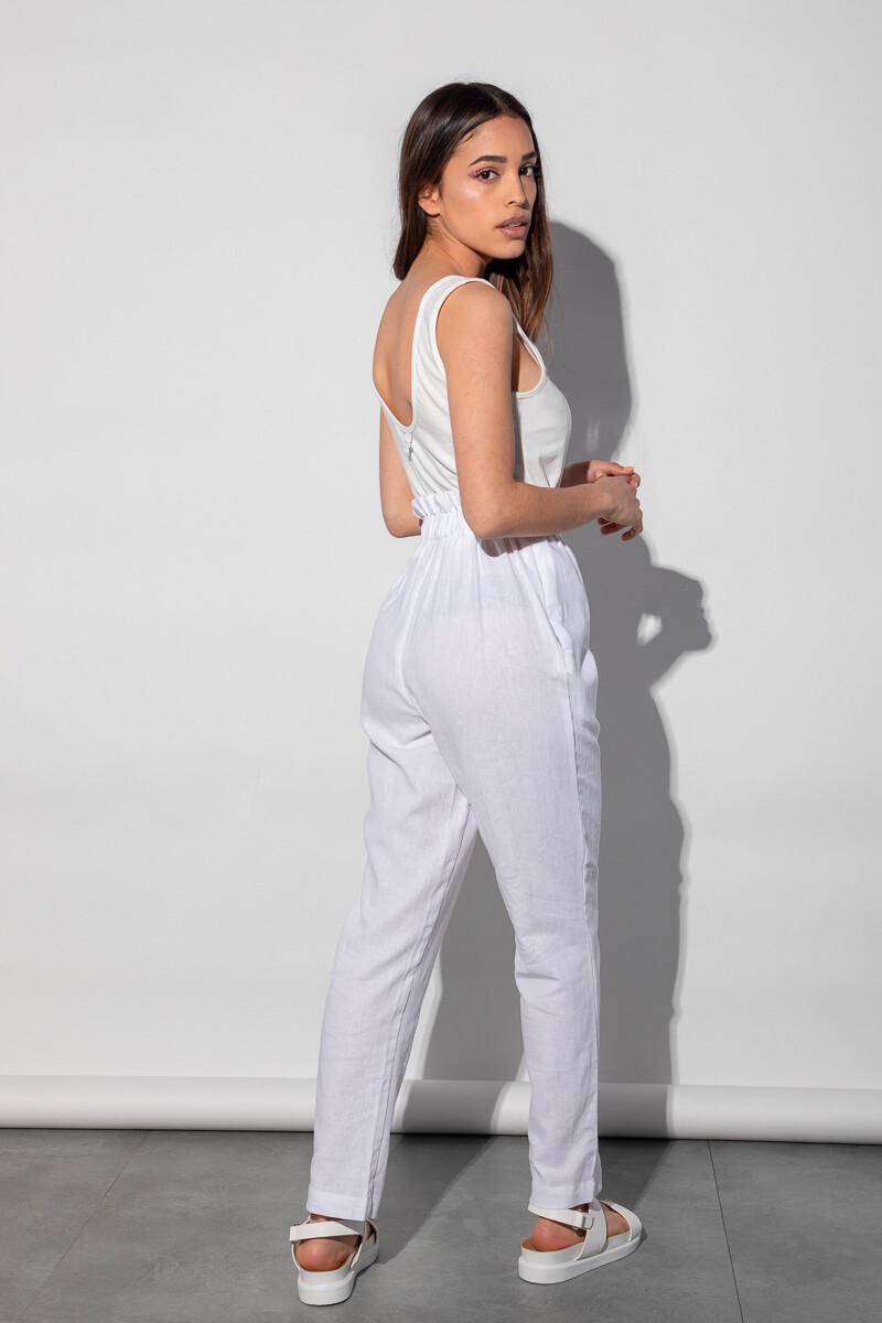 PANTALON PRATS Blanco