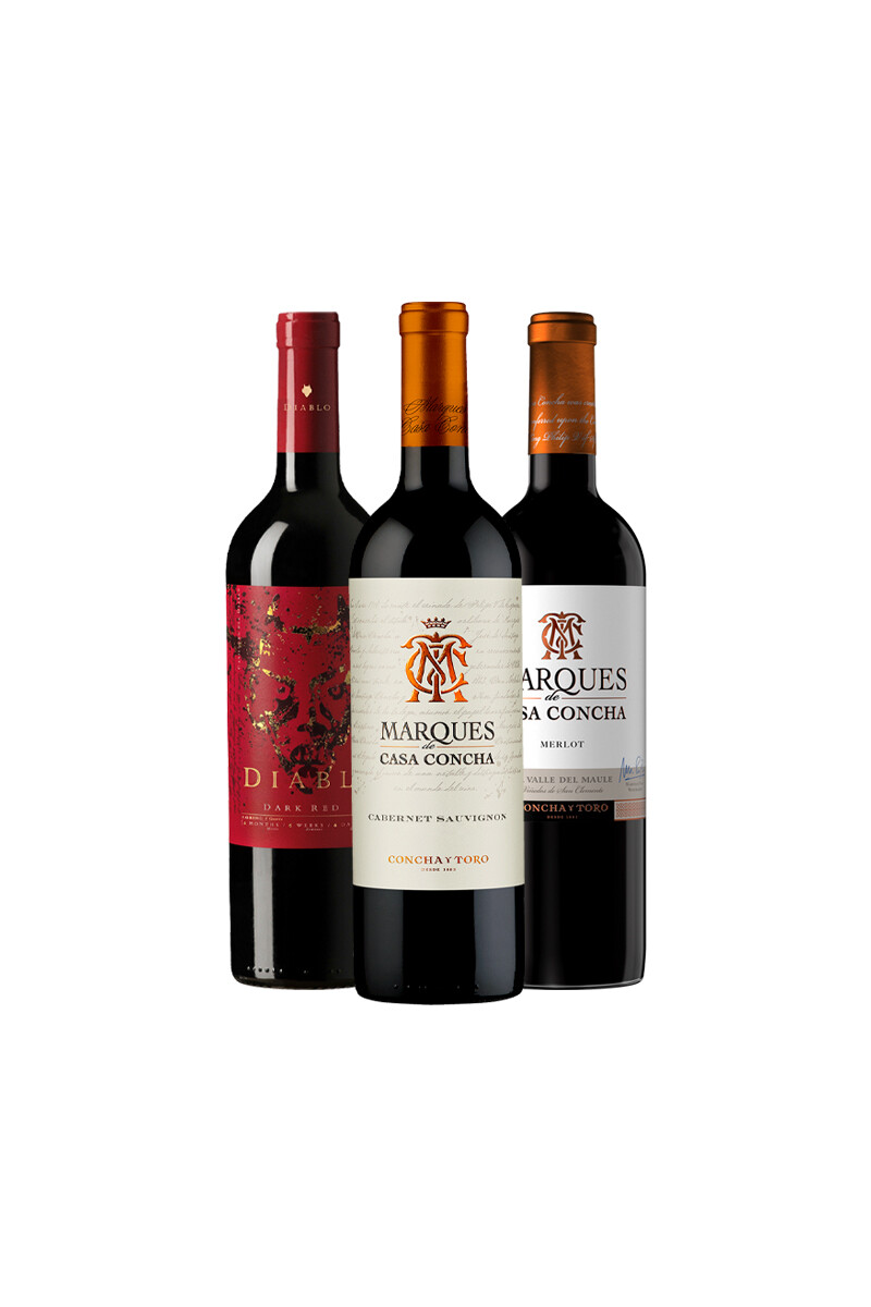 Pack Bacán Selección Equilibrio del Pacífico x3 vinos 