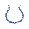 Cadena para lentes y tapabocas en acetato Azul