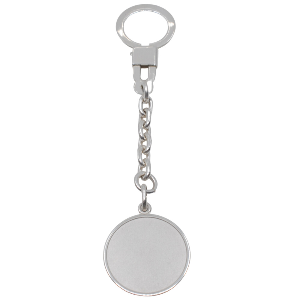 Llavero Plata 925 Medalla redonda Llavero Plata 925 Medalla redonda