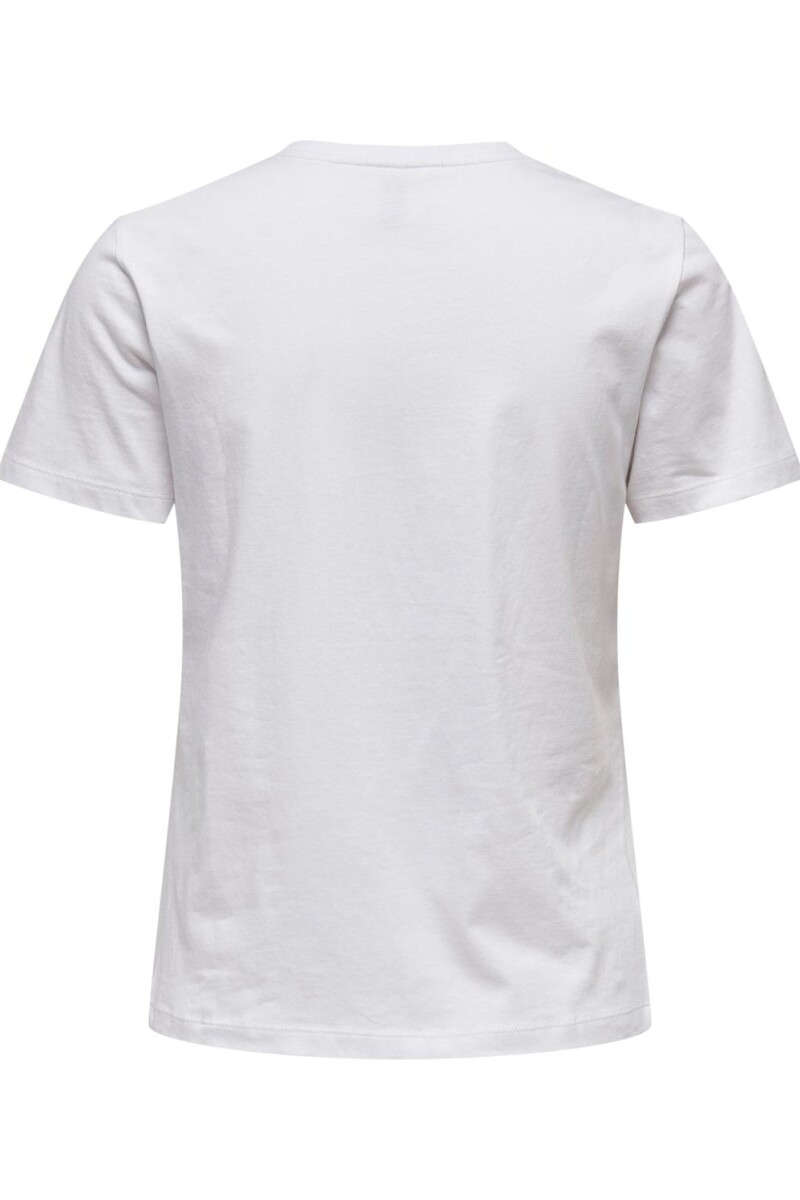 Camiseta Shyla Manga Corta Bright White