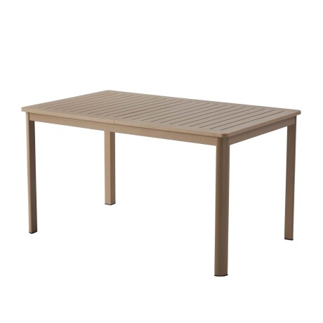 MESA COMEDOR DE EXTERIOR POLIPROPILENO MARRON CARTAGENA