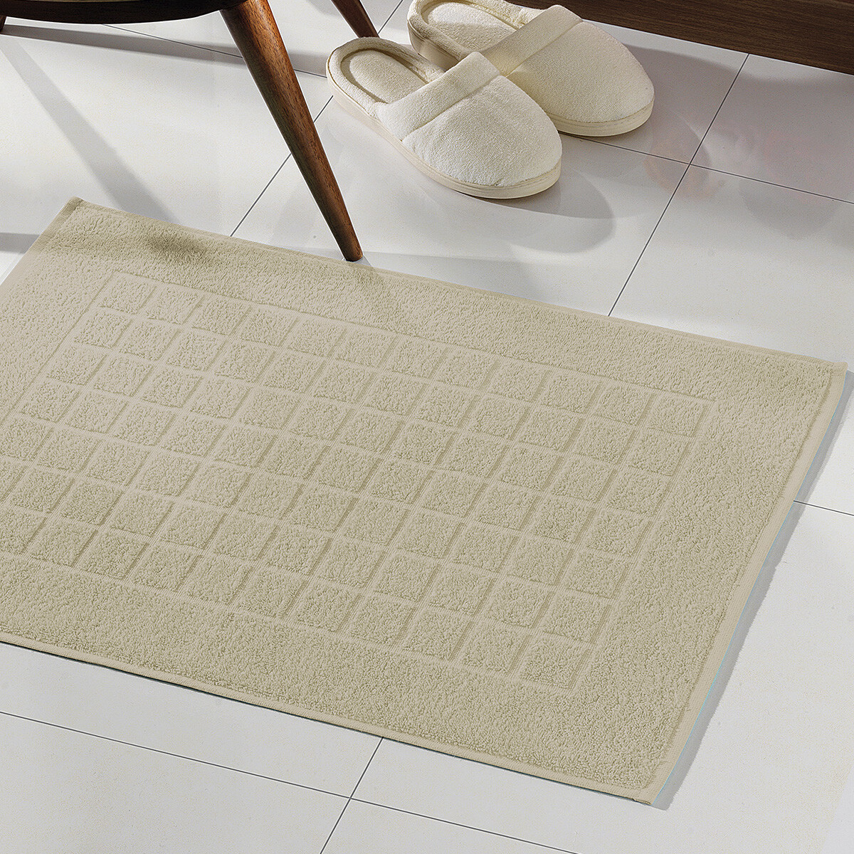 Toalla Piso Royal Dohler 100% Algodón 50 x 70 cm - NATURAL 