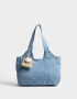 Shopper Carteras De Mano - Azul Celeste