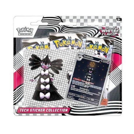 Pokémon White Flare Tech Sticker Collection - Gothitelle Pokémon White Flare Tech Sticker Collection - Gothitelle