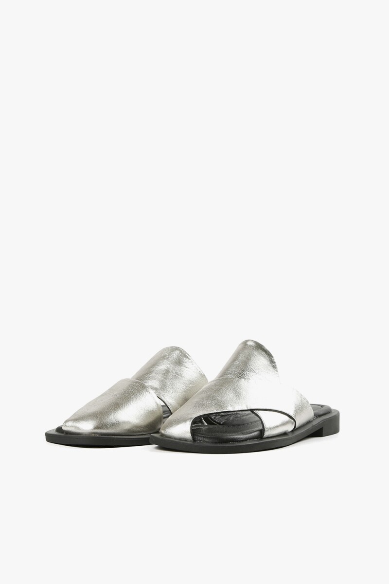 SANDALIA TOE SLIDE Plata