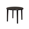 MESA DE PLASTICO REDONDA 90CM MOR TONDO Negro