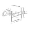 Soportes para TV lcd/led movil hasta 70’’ / 40kg Soportes para TV lcd/led movil hasta 70’’ / 40kg