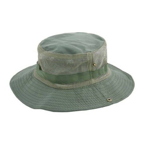 Sombrero Explorador en Poliéster y Algodón Arye Verde