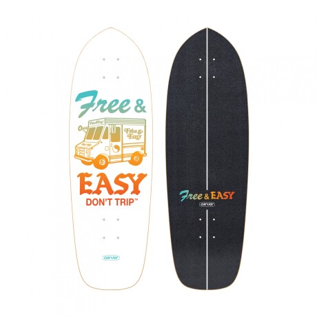 Deck Carver Raw Free & Easy Paleta 30.75'' - ( Sólo tabla) Deck Carver Raw Free & Easy Paleta 30.75'' - ( Sólo tabla)