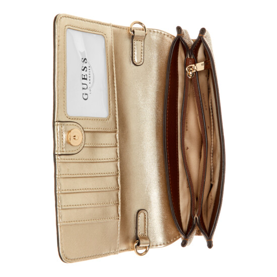 Cartera Guess Noelle Chica Beige 0