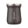 Mate Acero Inox. Camionero Negro Metalizado