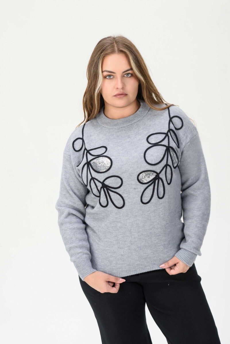 Sweater Pulso - Gris 