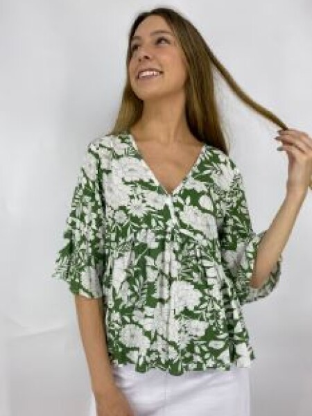 BLUZA WANNA DALIA VERDE
