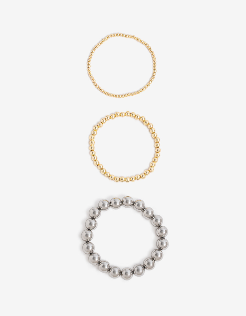 Pulseras Elásticas, Metal Balls 