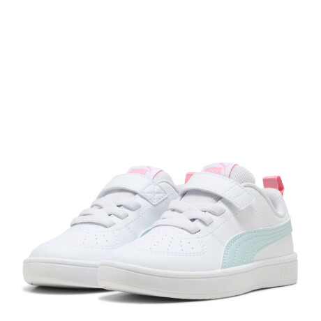 Championes de Niños Puma Rickie Ac+Ps Blanco - Verde
