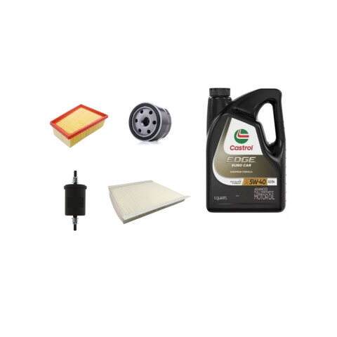 KIT DE FILTROS Y ACEITE 5W40 CASTROL Kit De Filtros Y Aceite 5w40 Castrol