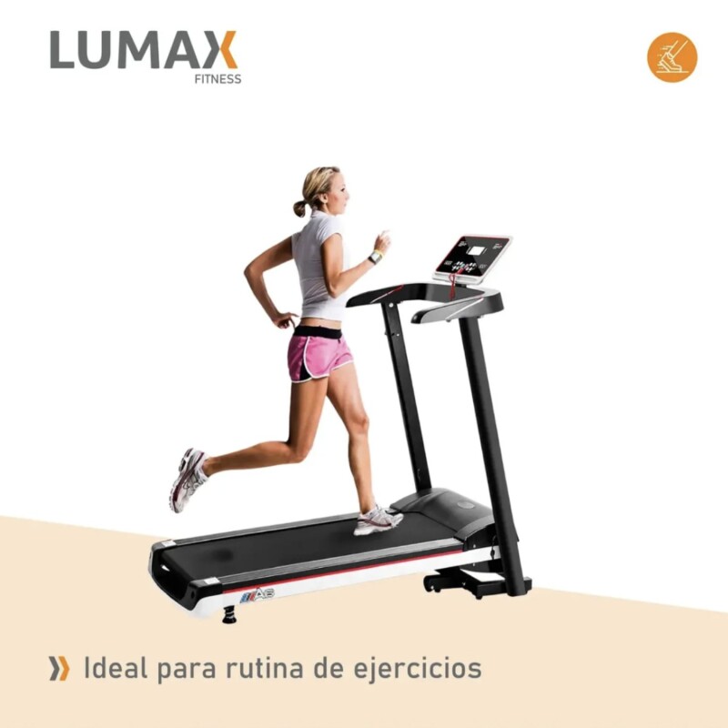 Caminador eléctrico plegable 2.0 HP modelo Ibiza Negro