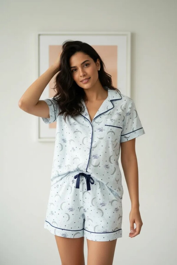 Pijama M/Corta 43002 Pijama M/Corta 43002
