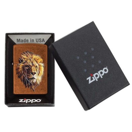 Encendedor Zippo Polygonal Lion - 29865 Encendedor Zippo Polygonal Lion - 29865