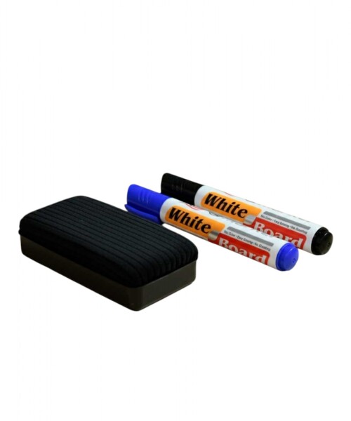 MARCADOR PIZARRA AZUL NEGRO BORRADOR MARCADOR PIZARRA AZUL NEGRO BORRADOR