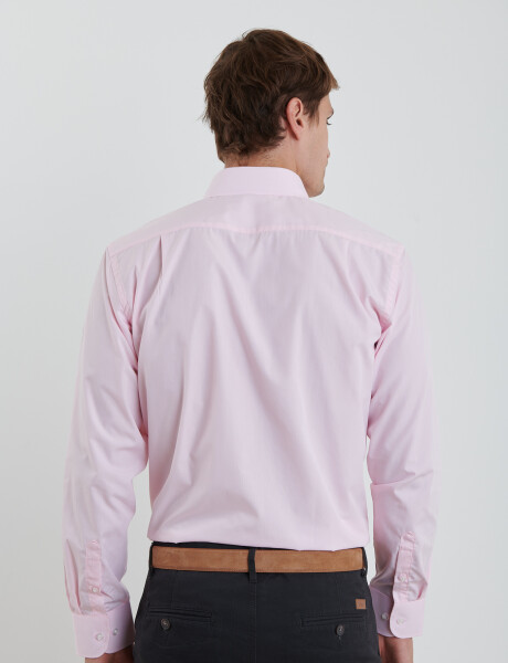 011683 CAMISA VESTIR HARRINGTON LABEL Rosado Medio