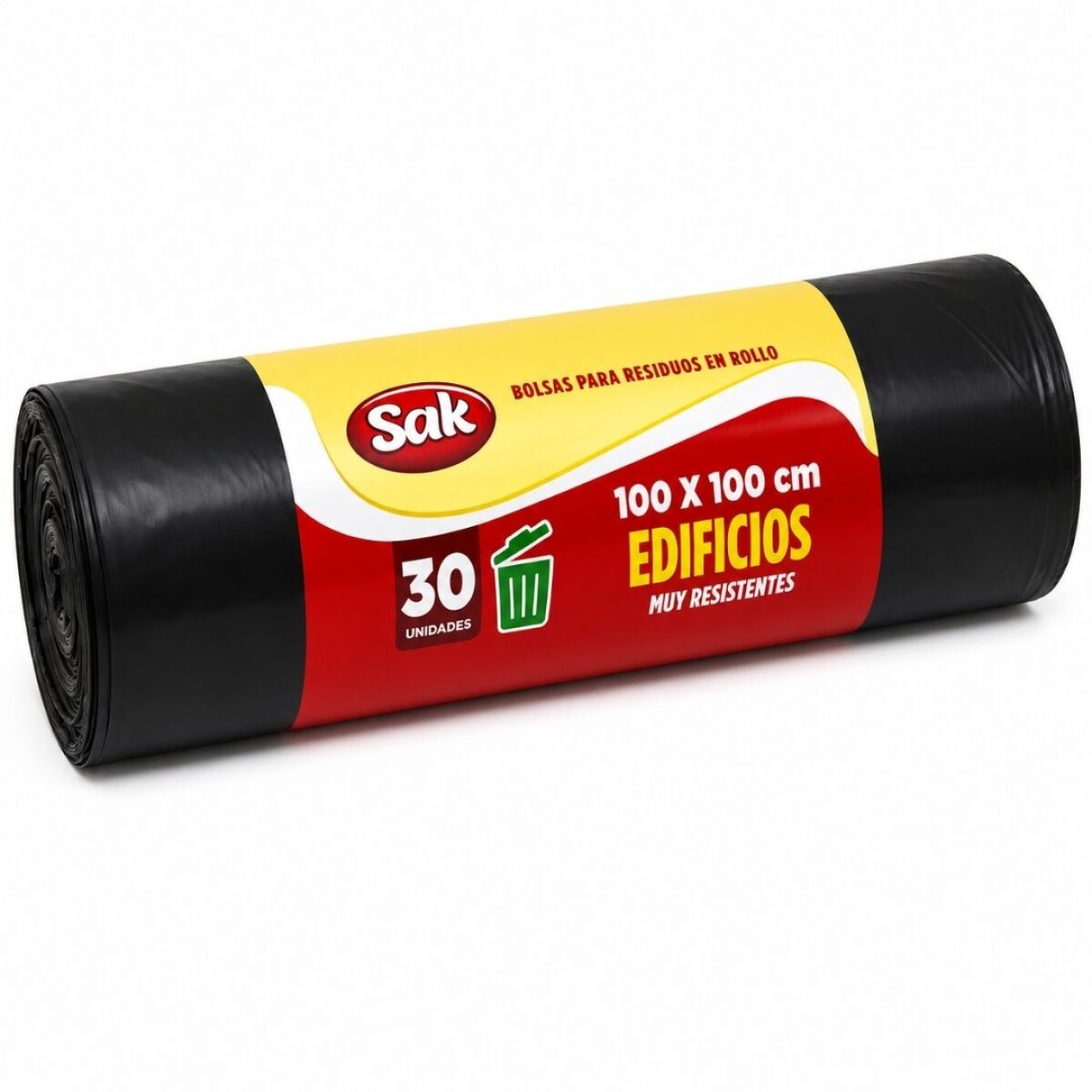BOLSAS PARA RESIDUOS EN ROLLO SAK 100X100CM 30UND 