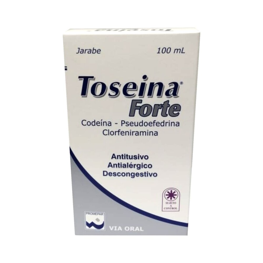 TOSEINA FORTE JBE 10 MG. FRASCO X 100 ML única