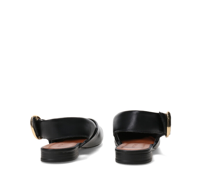 Zapatos de Mujer Bottero Tira Trasera Negro