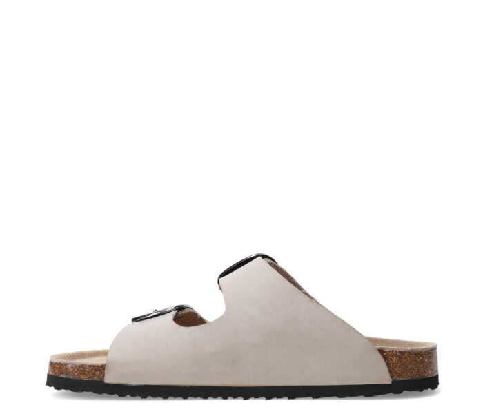 Sandalia MANTUA con dos hebillas Tobacco