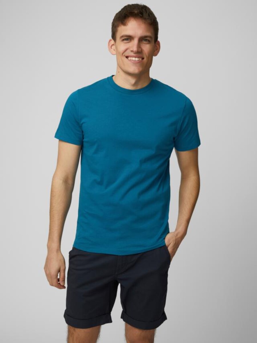 Camiseta Basica - Moroccan Blue 