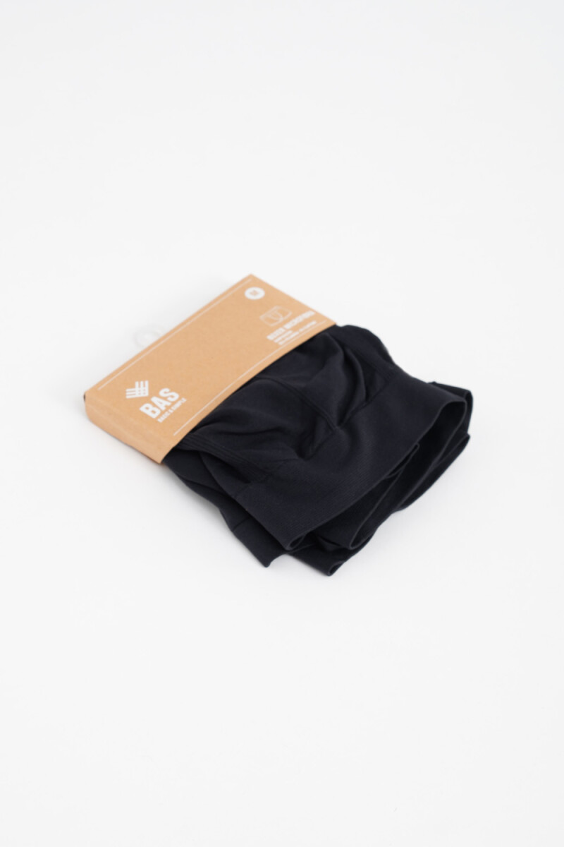 Boxer microfibra liso X1 Negro