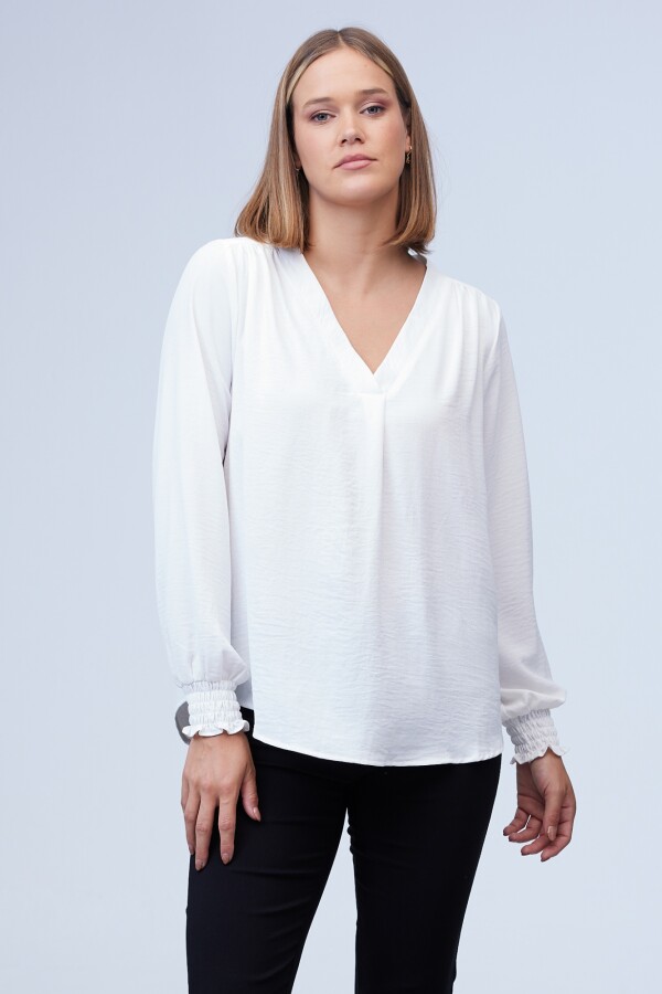 Blusa Frunces CRUDO