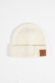 Gorro tejido crudo