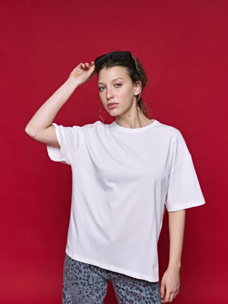 T-SHIRT D.CASSIN NARA BLANCO