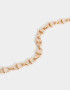 Pulseras Flexibles De metal Pulsera Flexible De Metal Eslabones - Dorado